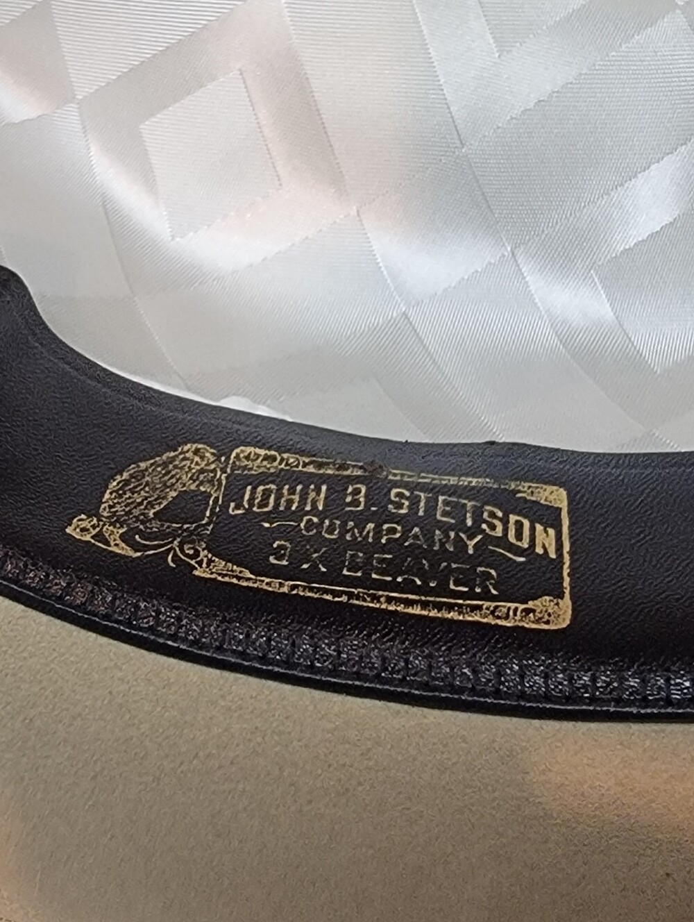 Stetson Silverbelly Open Road XXX Cowboy Hat 7 1/8 - Picture 8 of 14